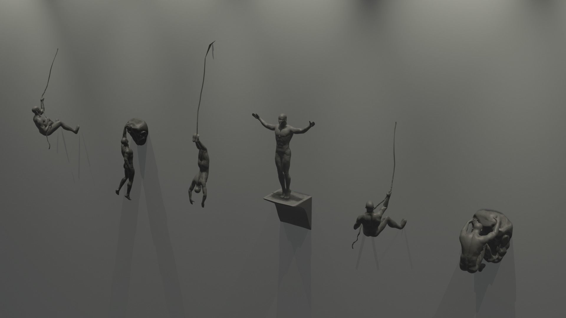 Wall Sculptures of 6 3D print model_19