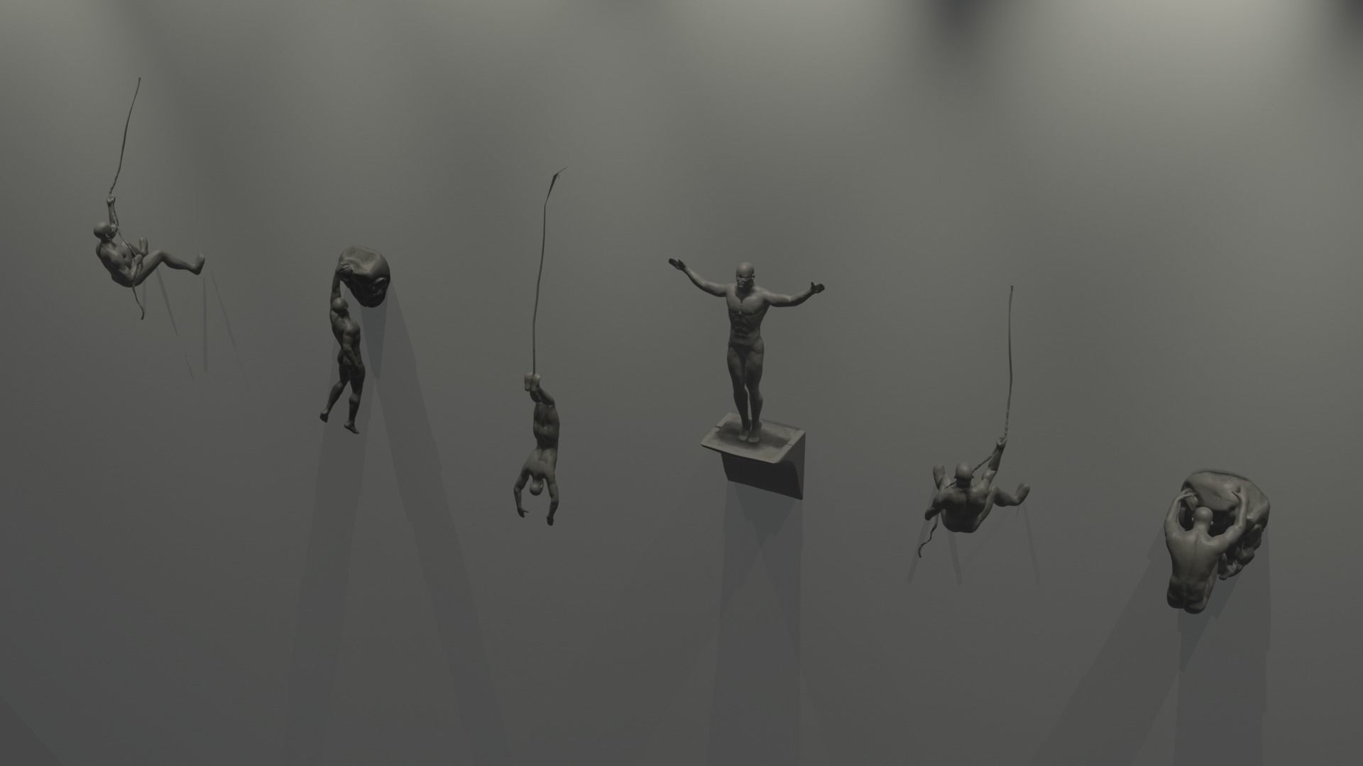 Wall Sculptures of 6 3D print model_17