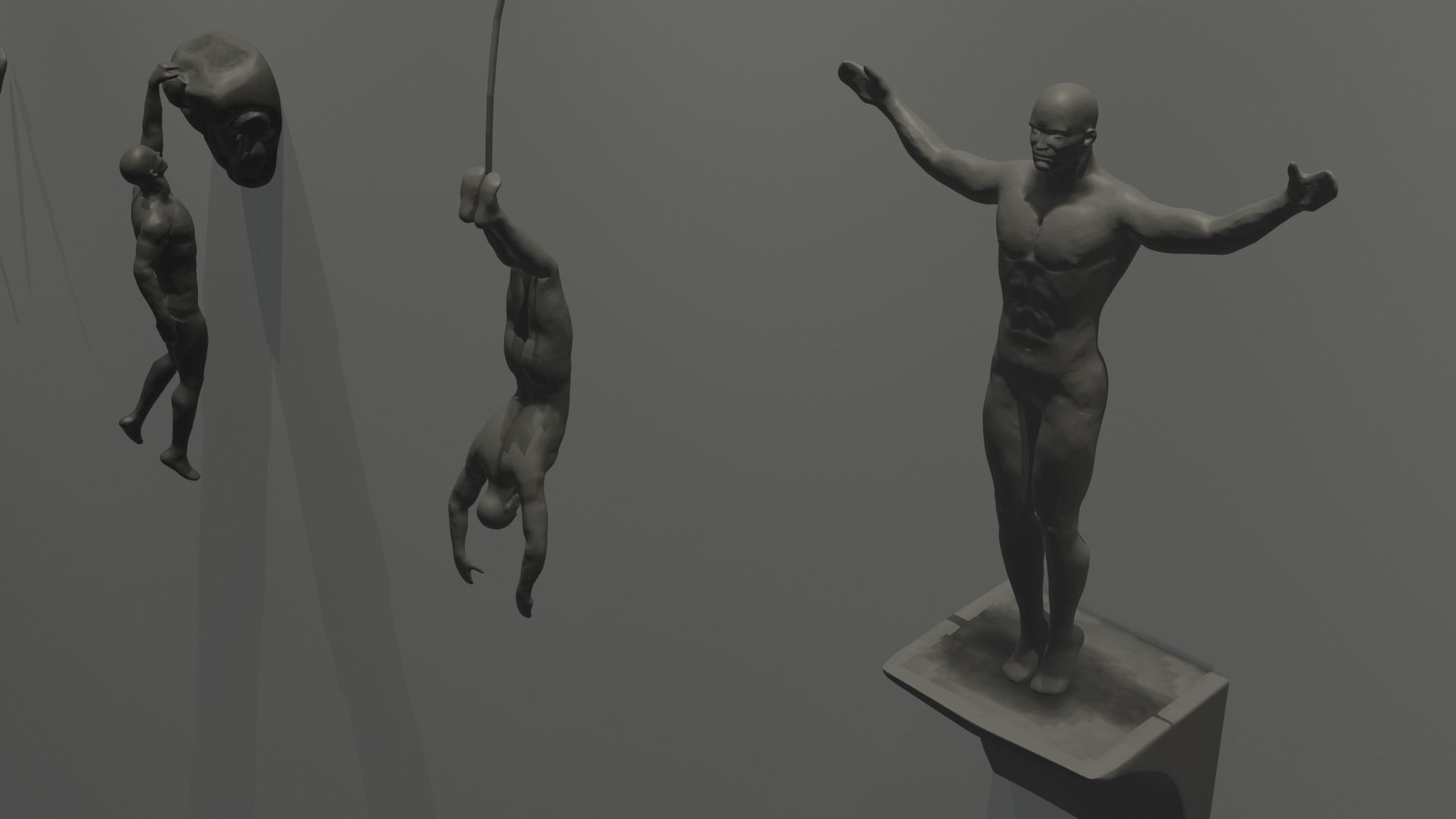 Wall Sculptures of 6 3D print model_6