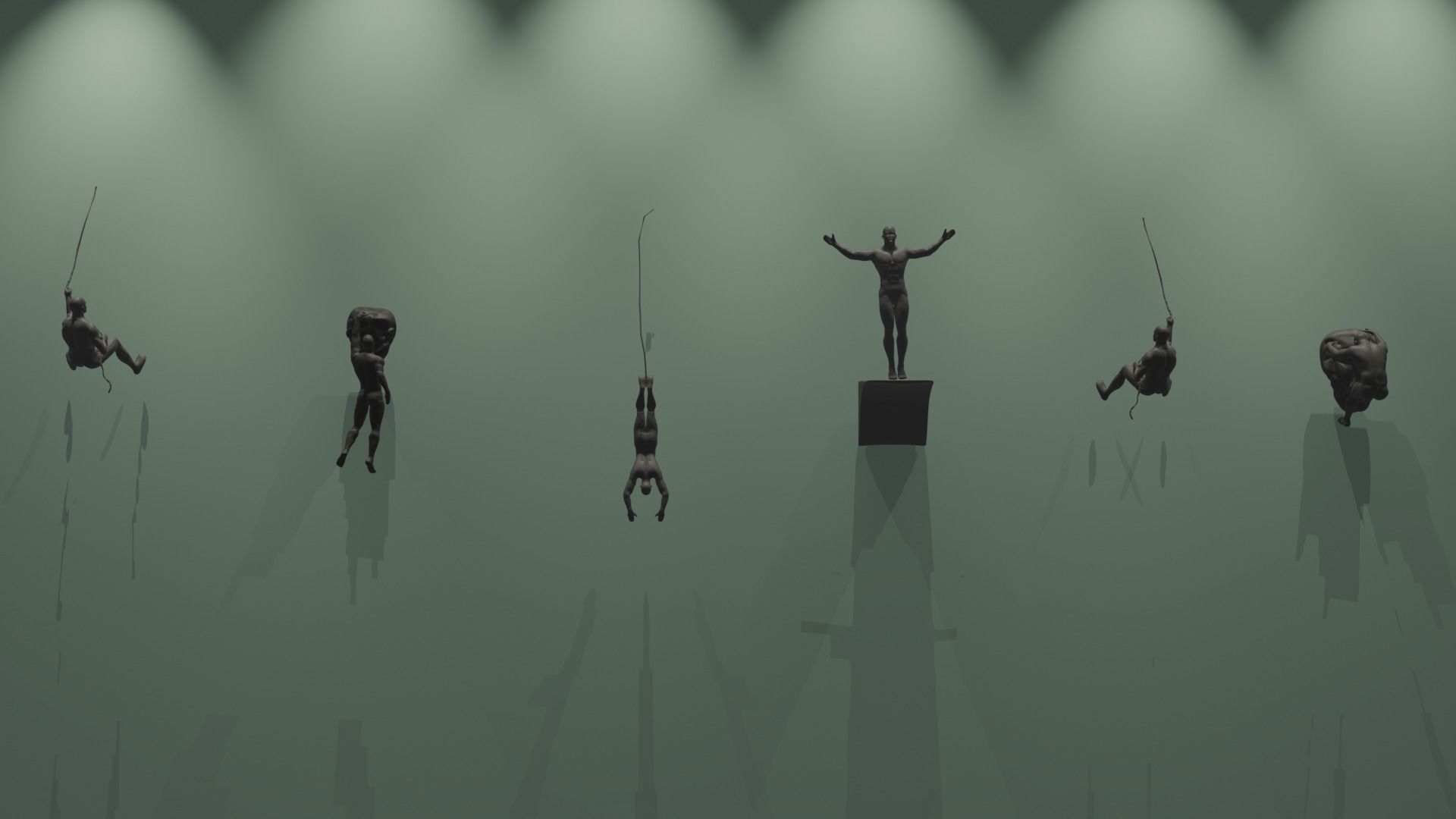 Wall Sculptures of 6 3D print model_11