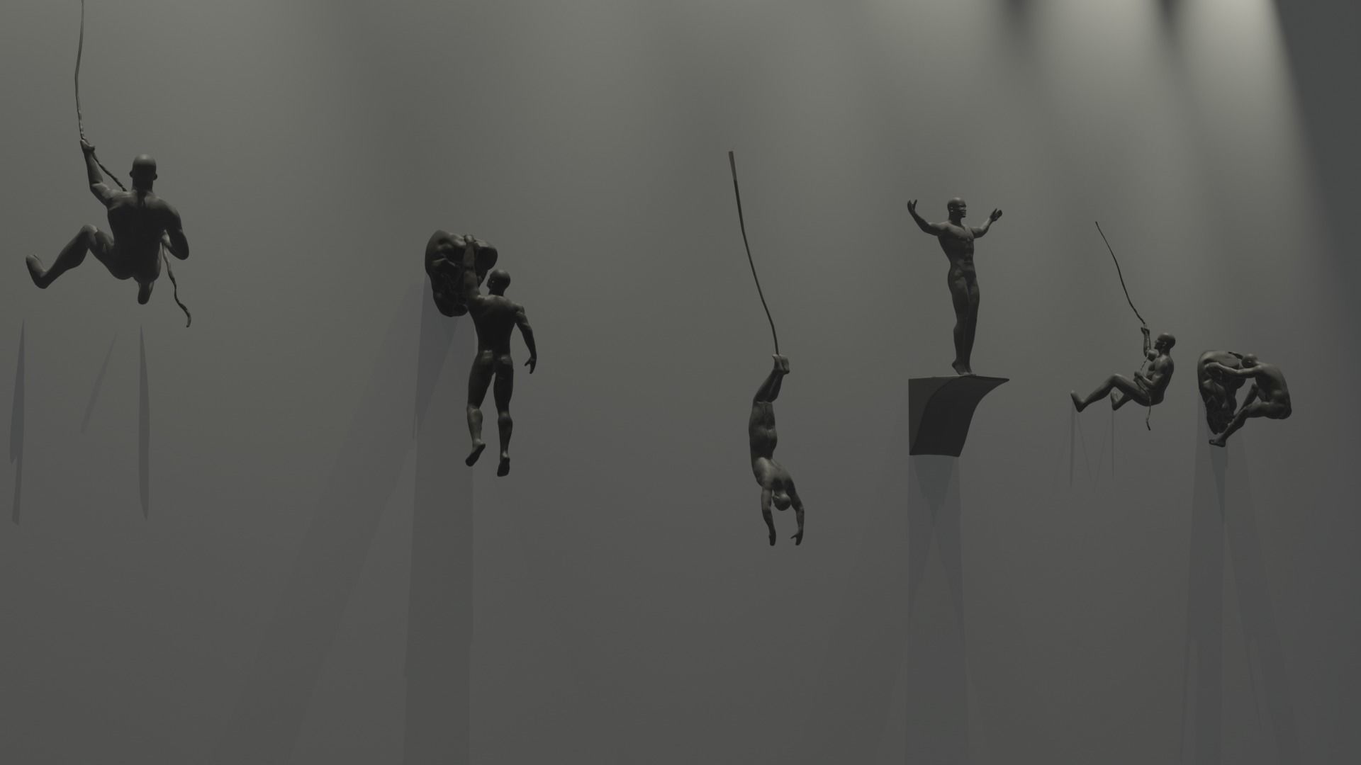 Wall Sculptures of 6 3D print model_3