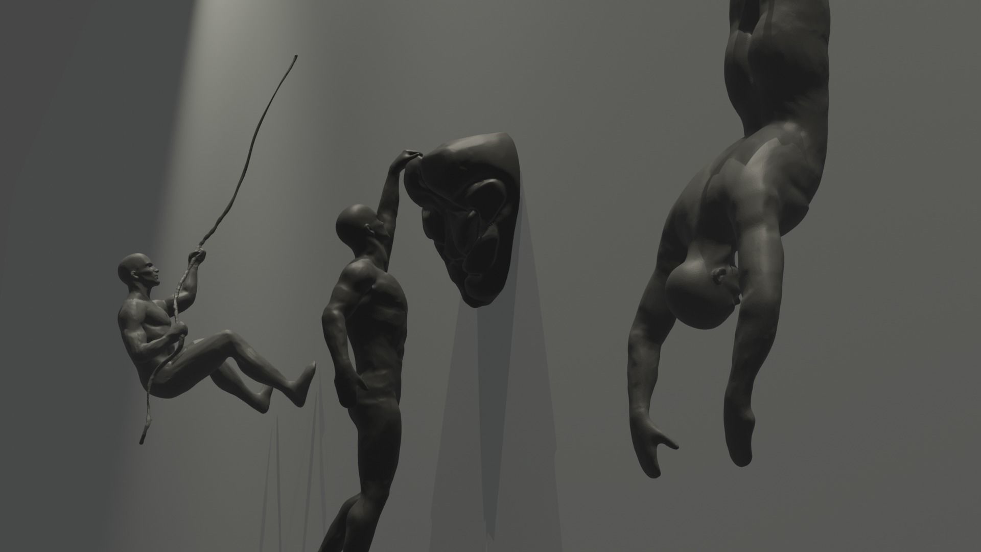 Wall Sculptures of 6 3D print model_7