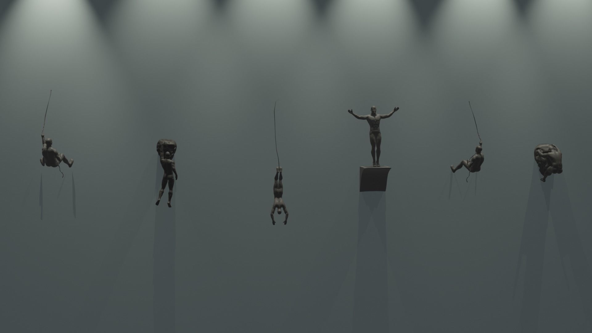 Wall Sculptures of 6 3D print model_5