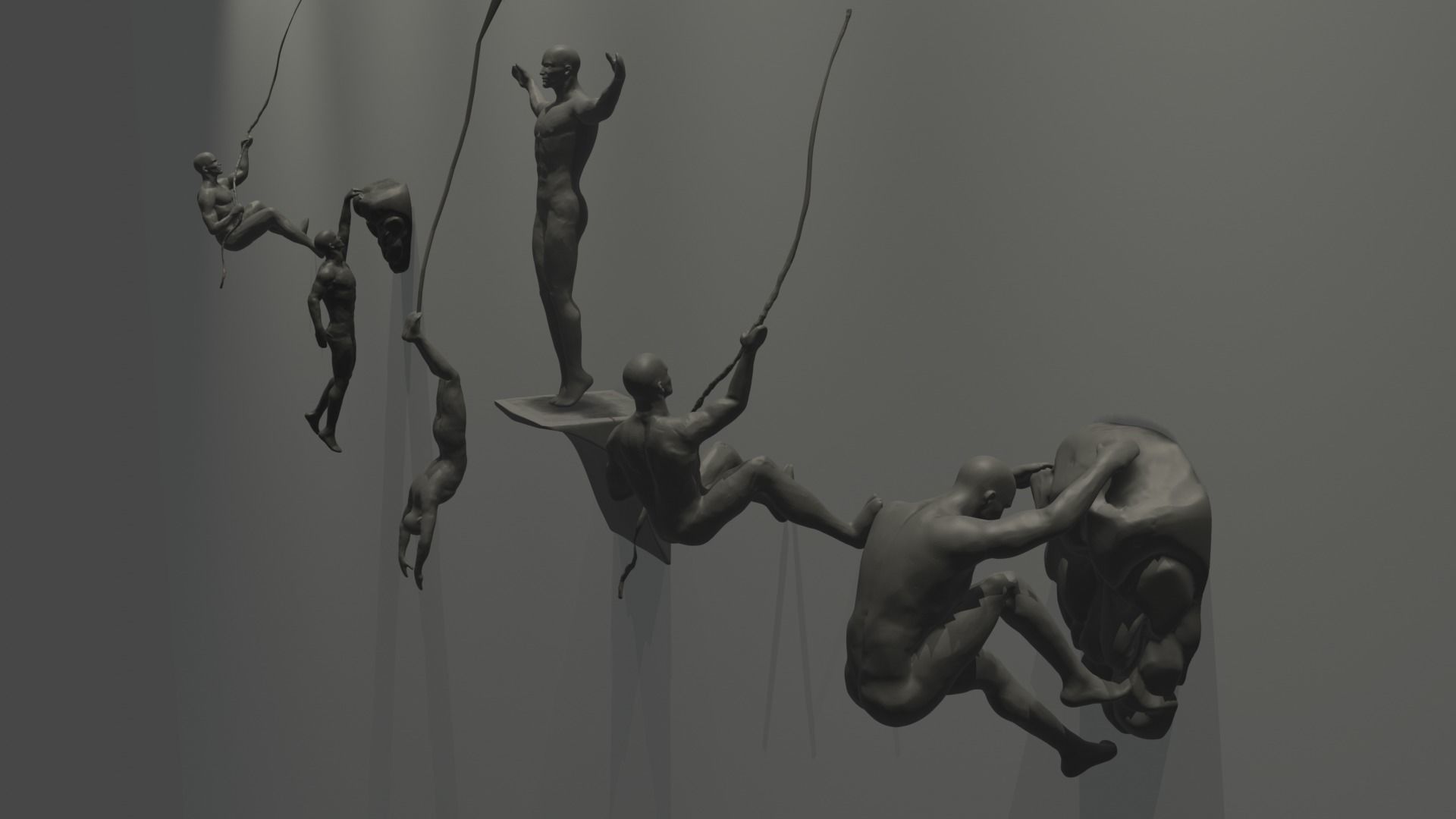 Wall Sculptures of 6 3D print model_18