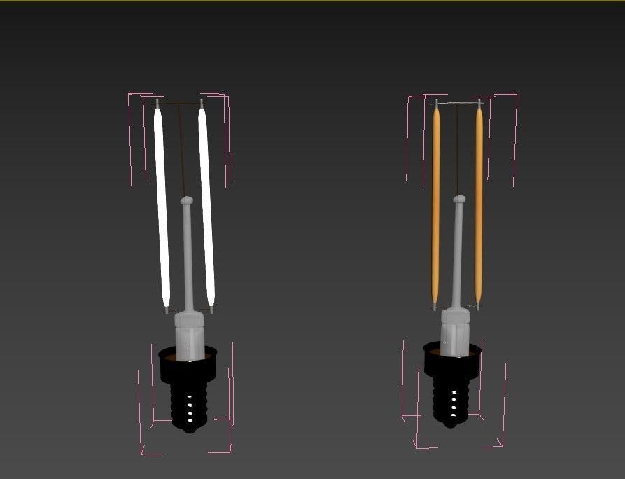 Tubilar Light Bulb 3D model_3