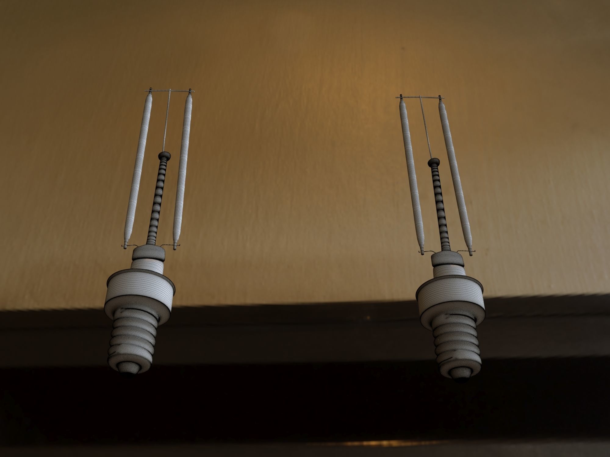 Tubilar Light Bulb 3D model_9