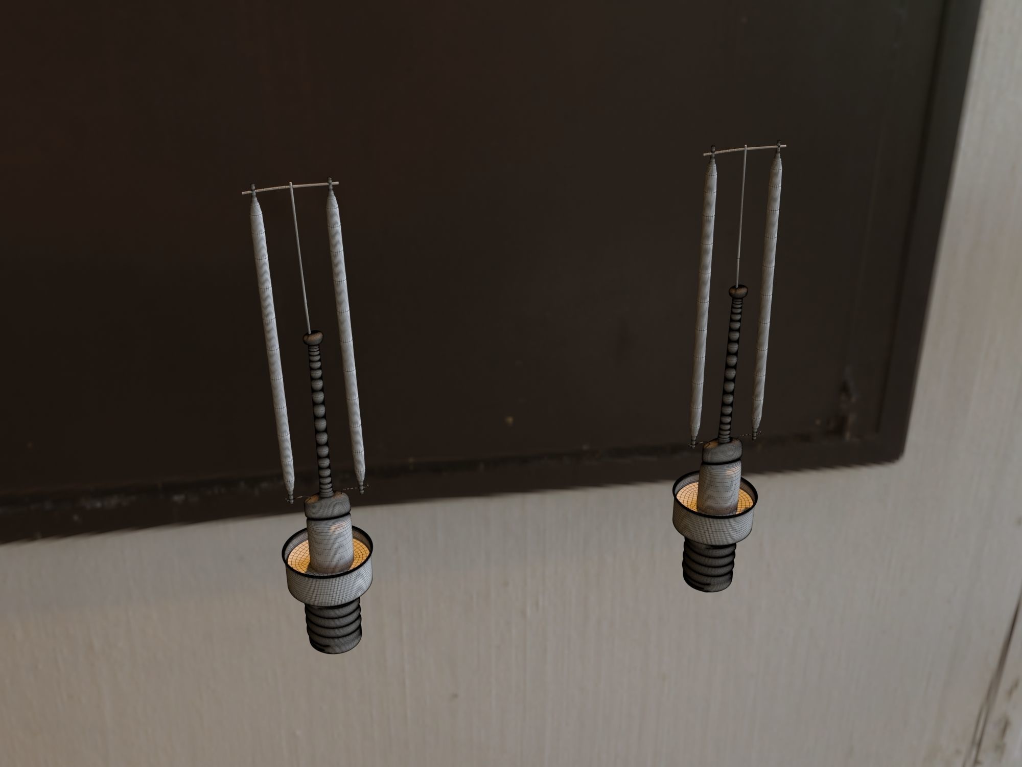 Tubilar Light Bulb 3D model_1