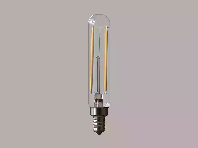 Tubilar Light Bulb 3D model