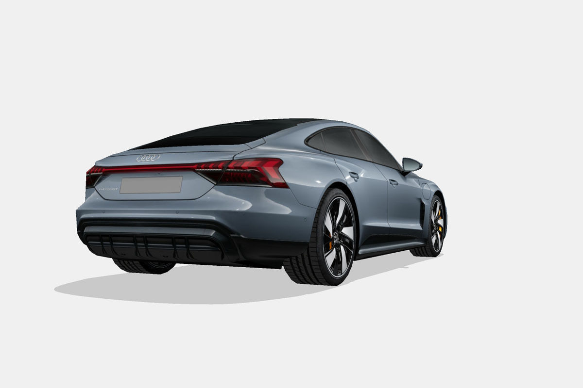 Audi e-tron GT 2022 Low-poly 3D model_13