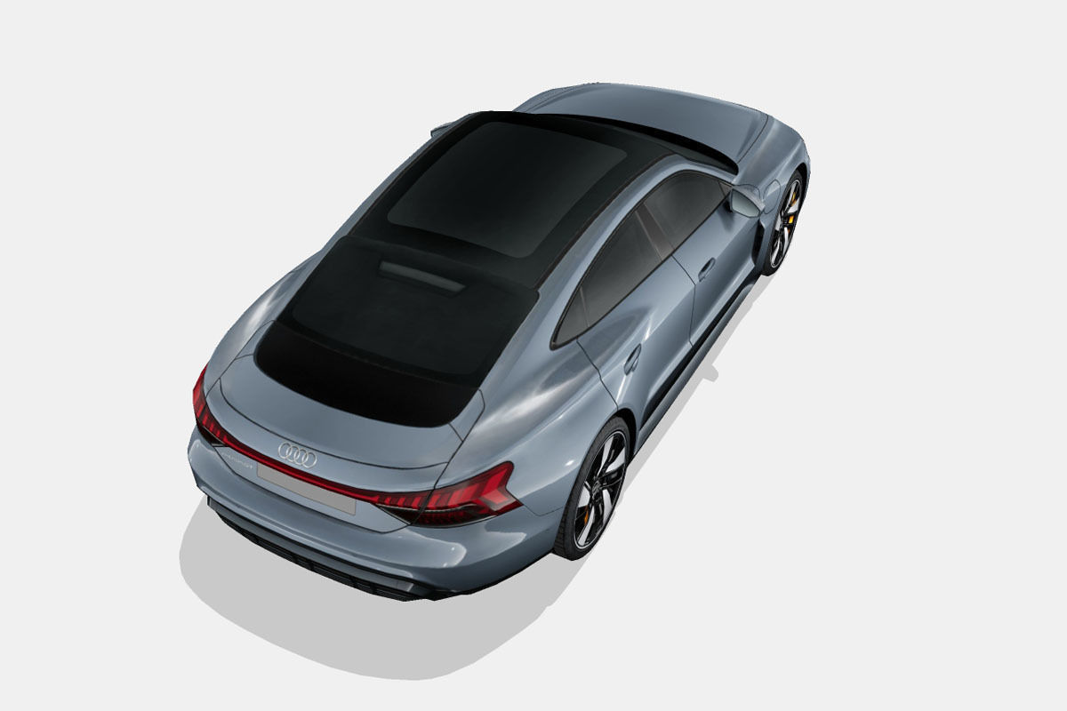 Audi e-tron GT 2022 Low-poly 3D model_12