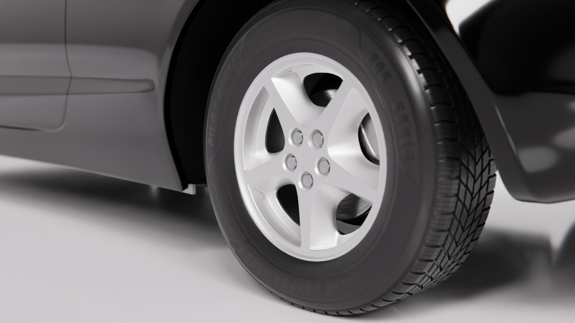 Toyota Celica 1994 Low-poly 3D model_13