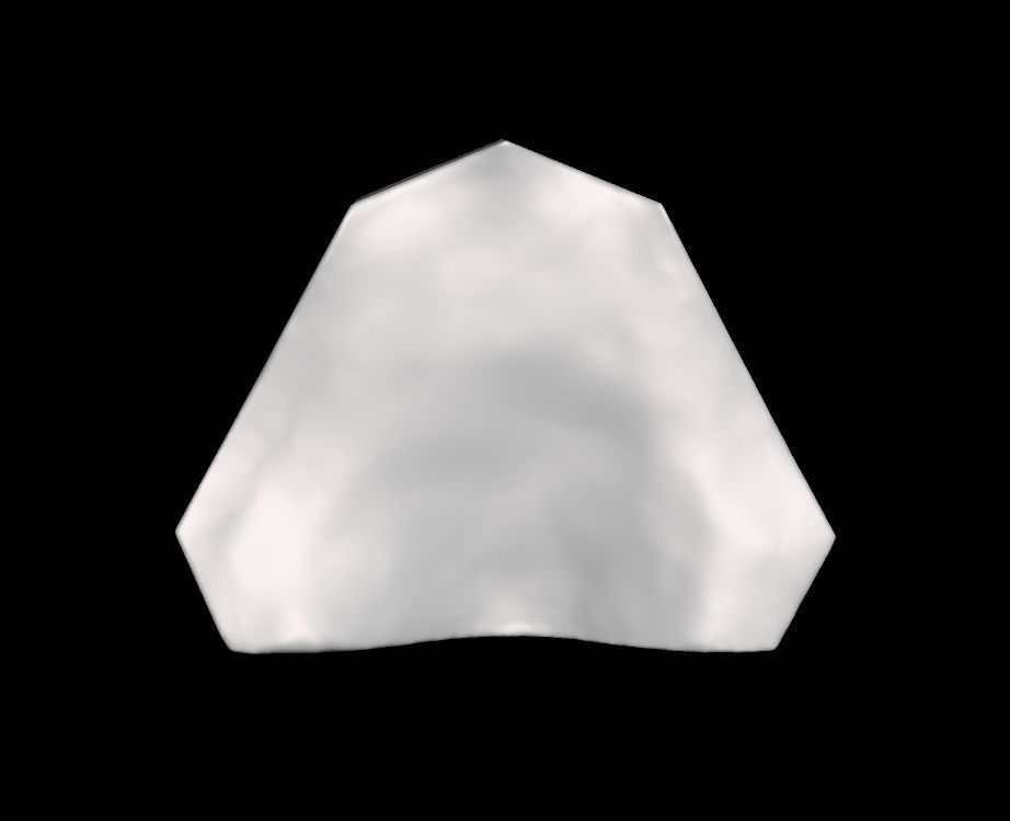 Ortho Model Base Low-poly 3D model_7