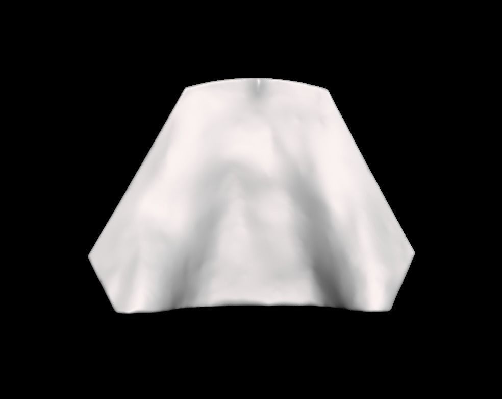 Ortho Model Base Low-poly 3D model_9