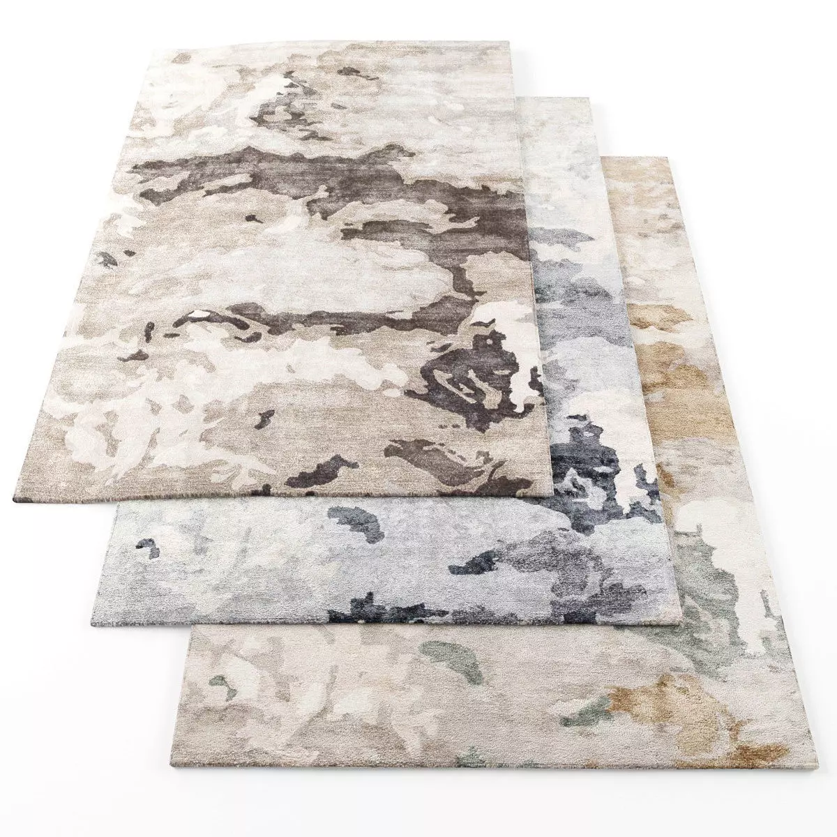 Rugs-1039 modern rugs for living room Low-poly 3D model_0