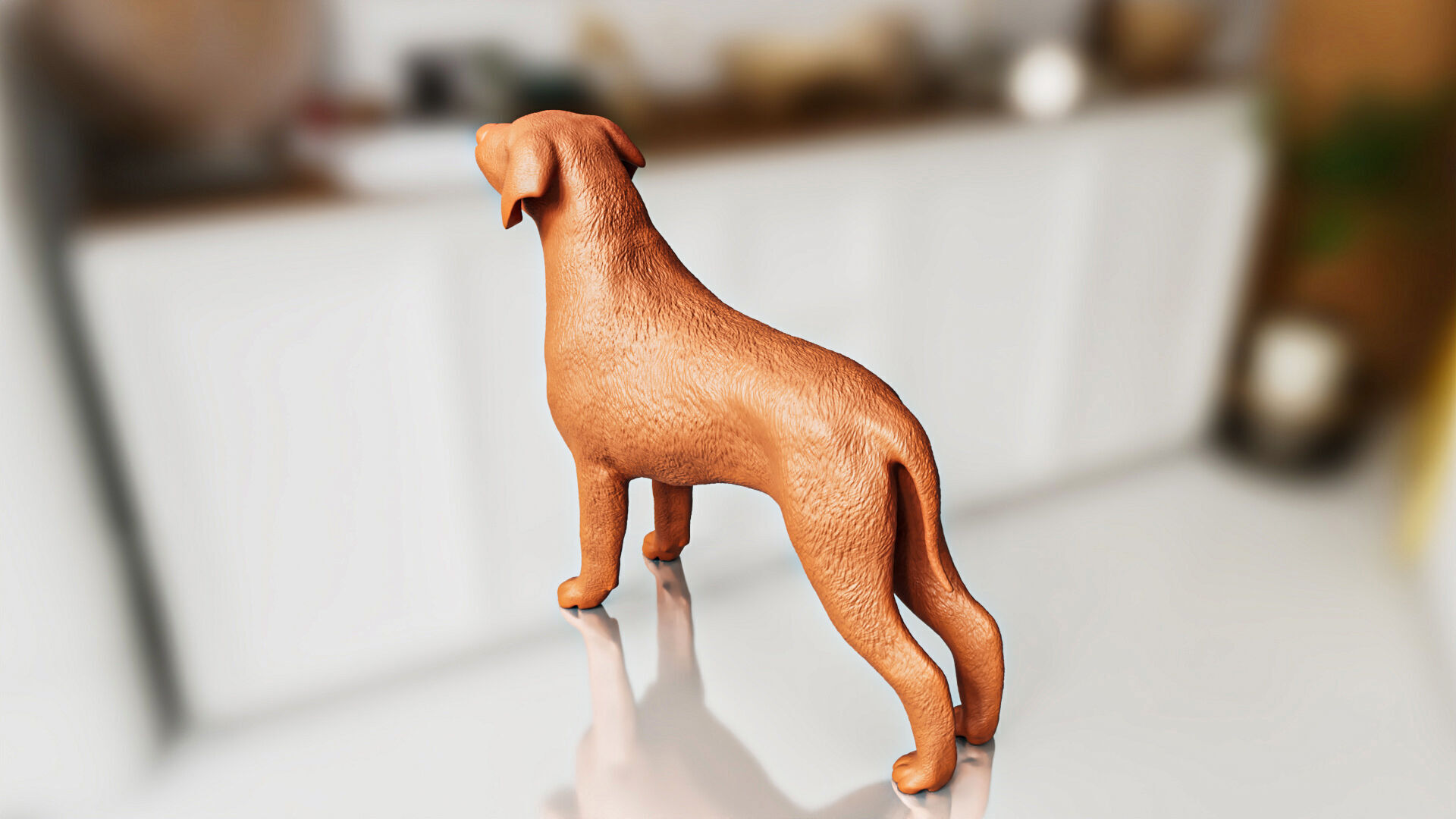Dog Friends Series Boxer Great Dane STL 3D print model_4