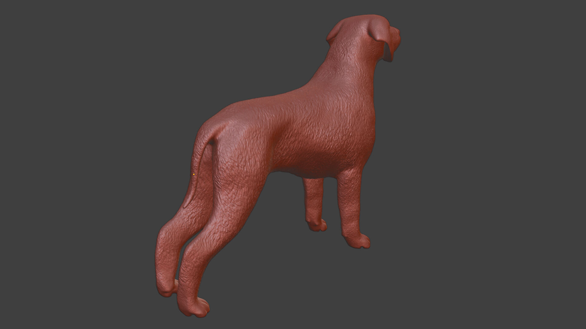 Dog Friends Series Boxer Great Dane STL 3D print model_9