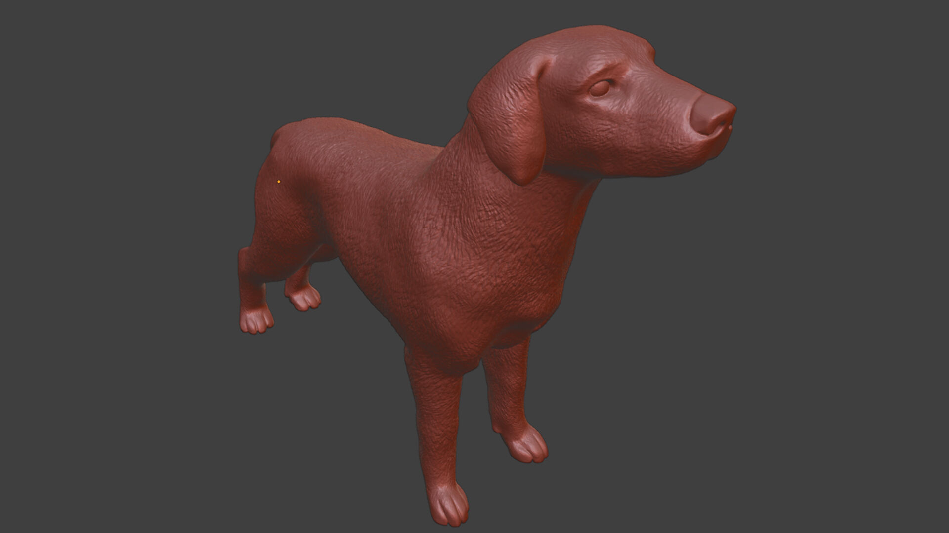 Dog Friends Series Boxer Great Dane STL 3D print model_8