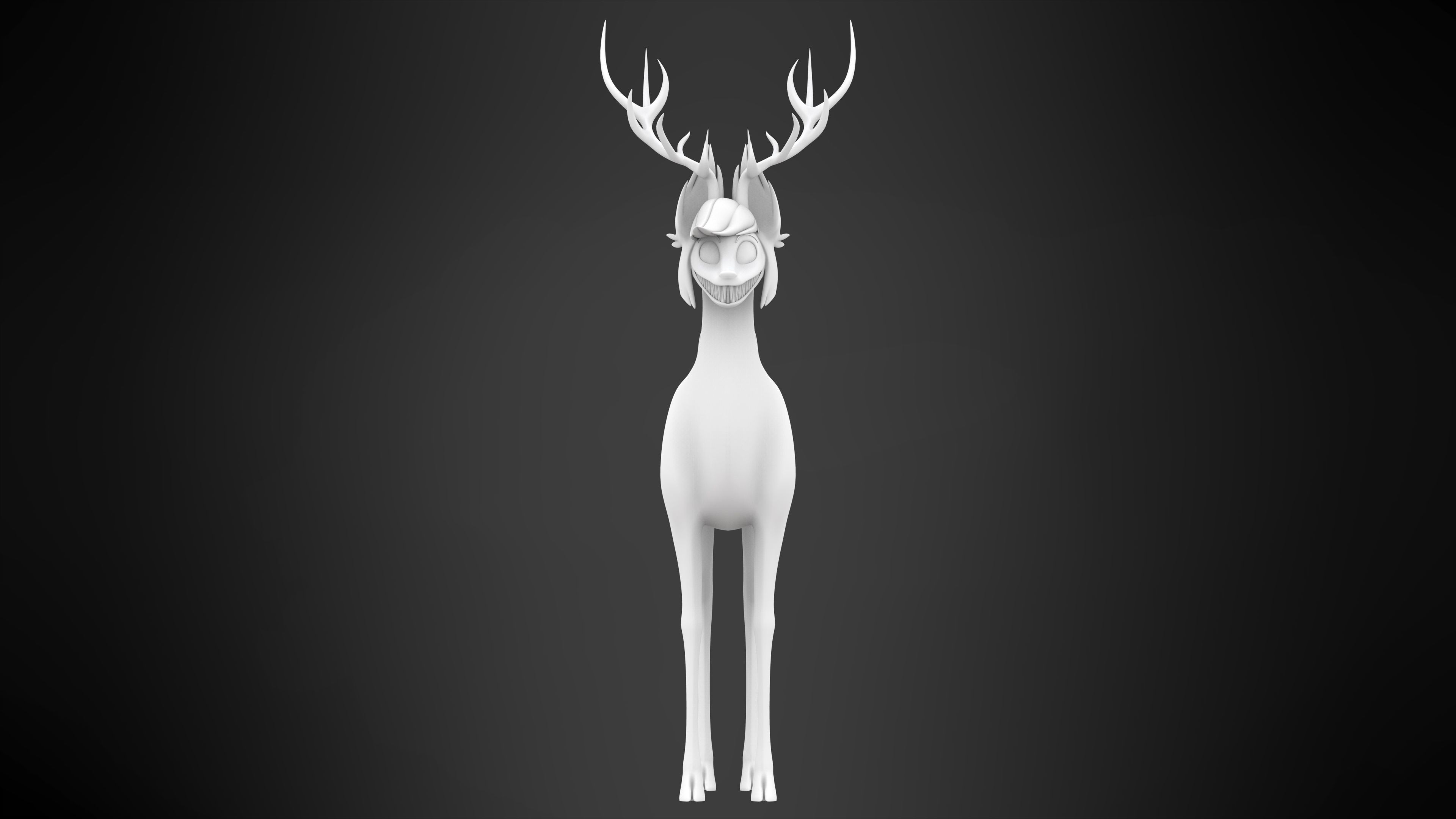 Alastor Deer 3D model_6