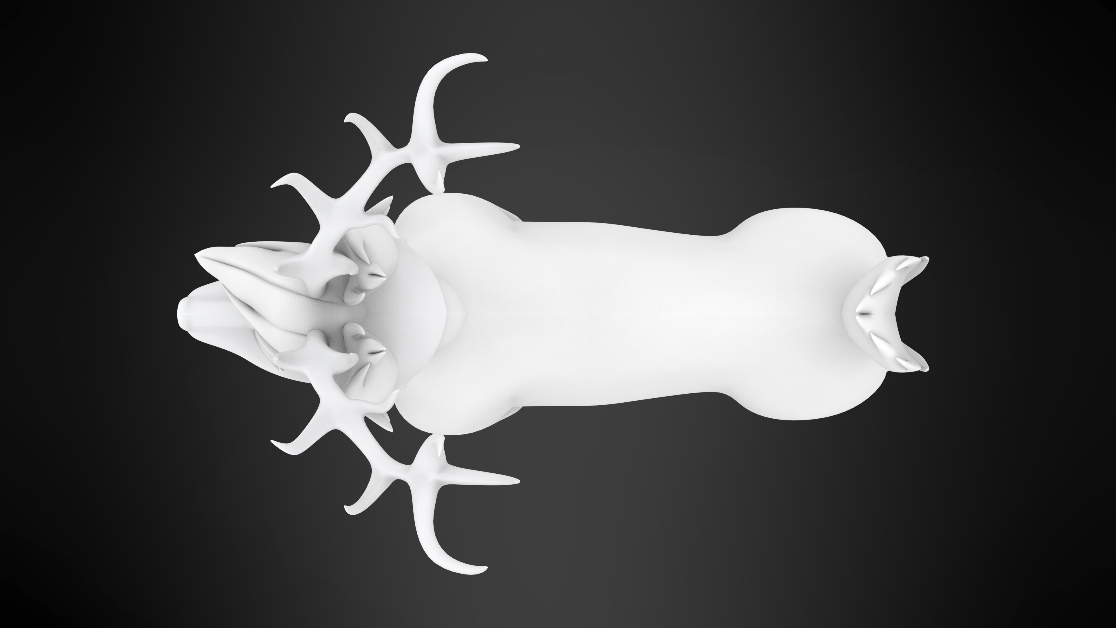 Alastor Deer 3D model_9