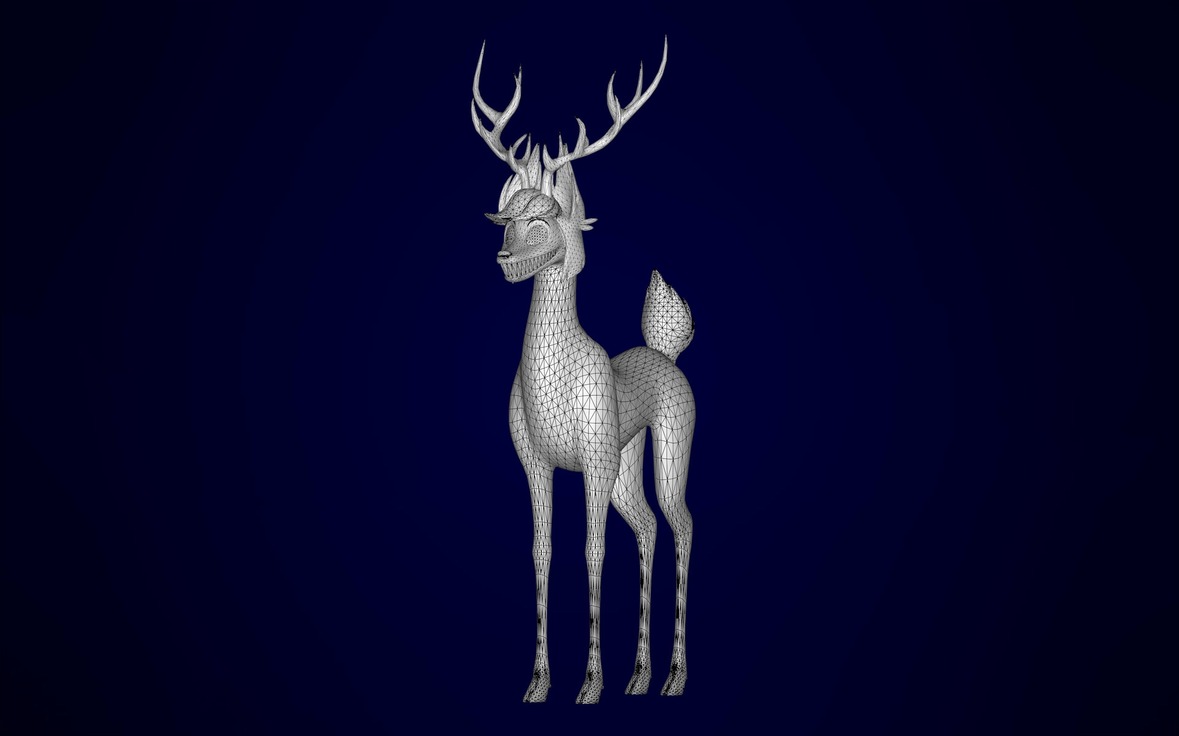 Alastor Deer 3D model_10