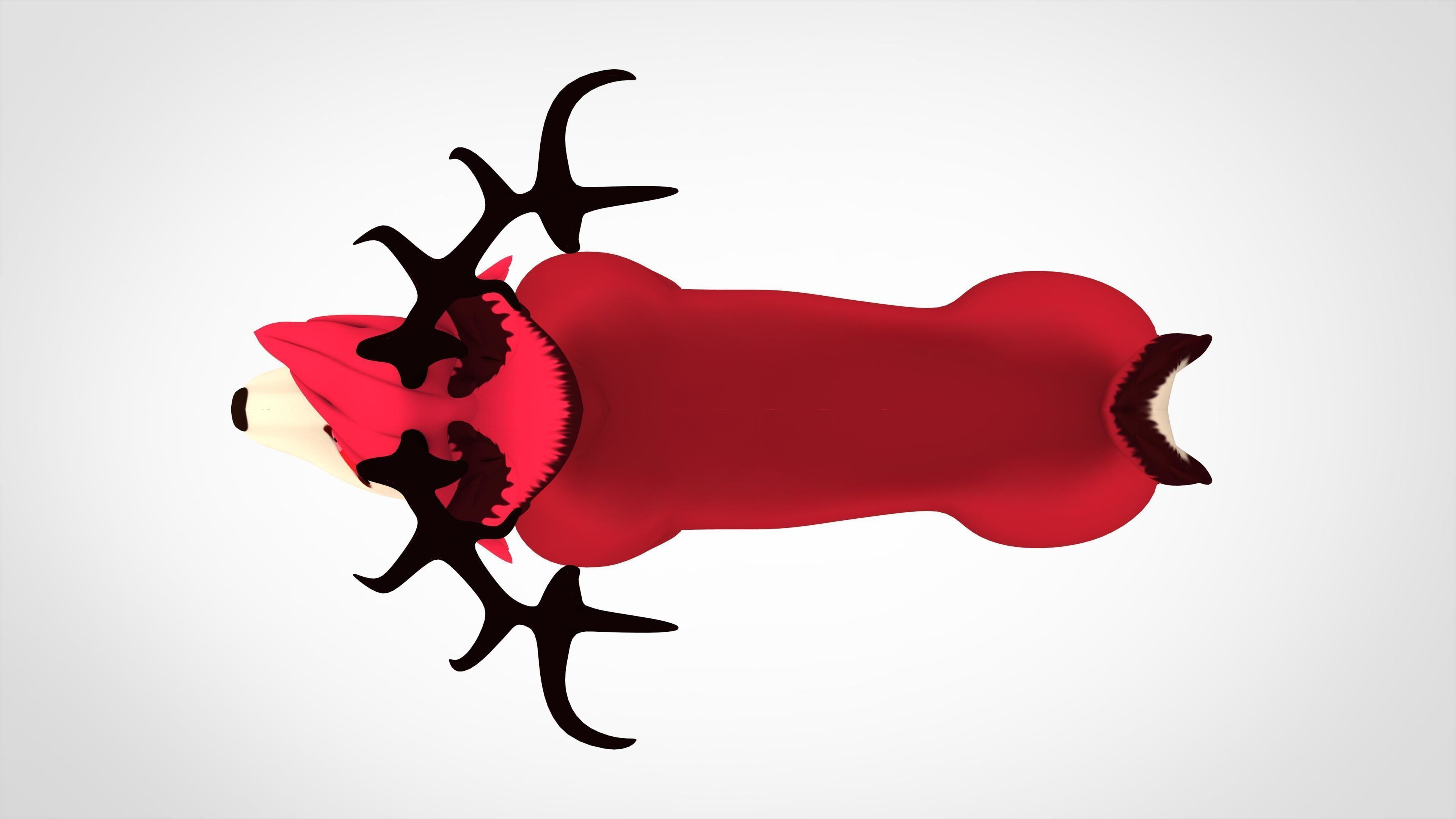 Alastor Deer 3D model_4