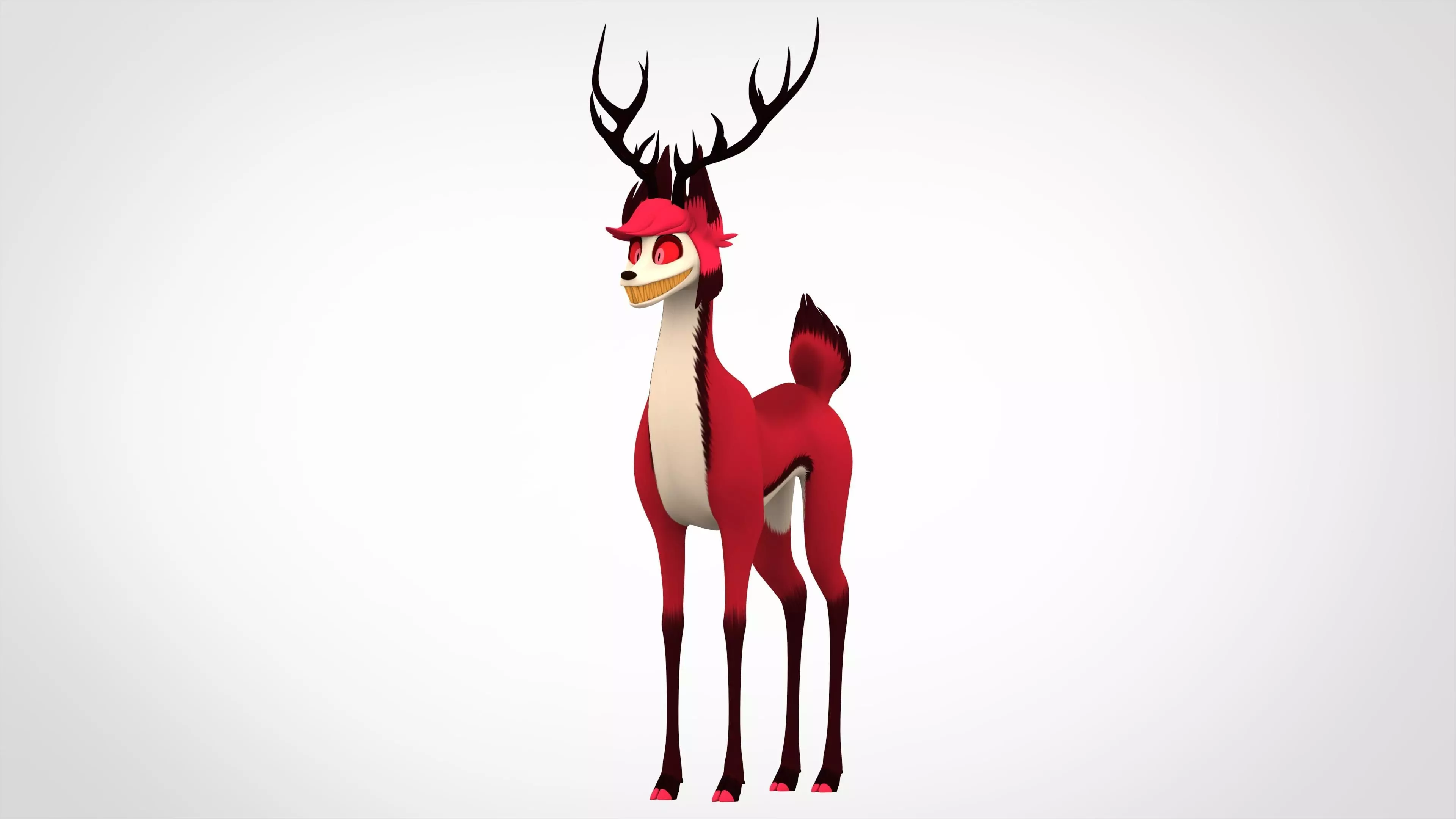 Alastor Deer 3D model_0