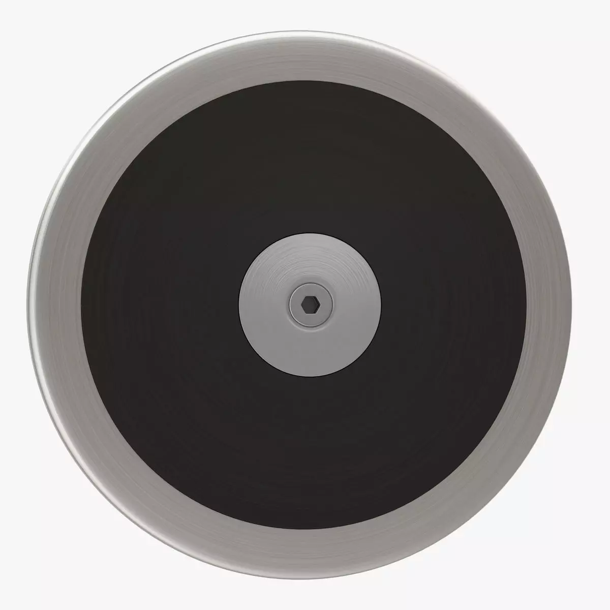 Olympic Discus Low-poly 3D model