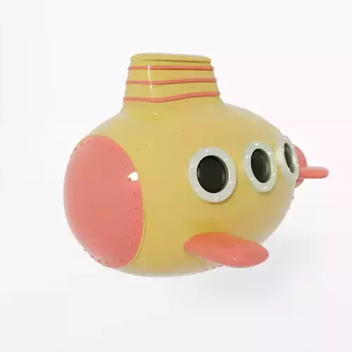 Cartoon Style Submarine