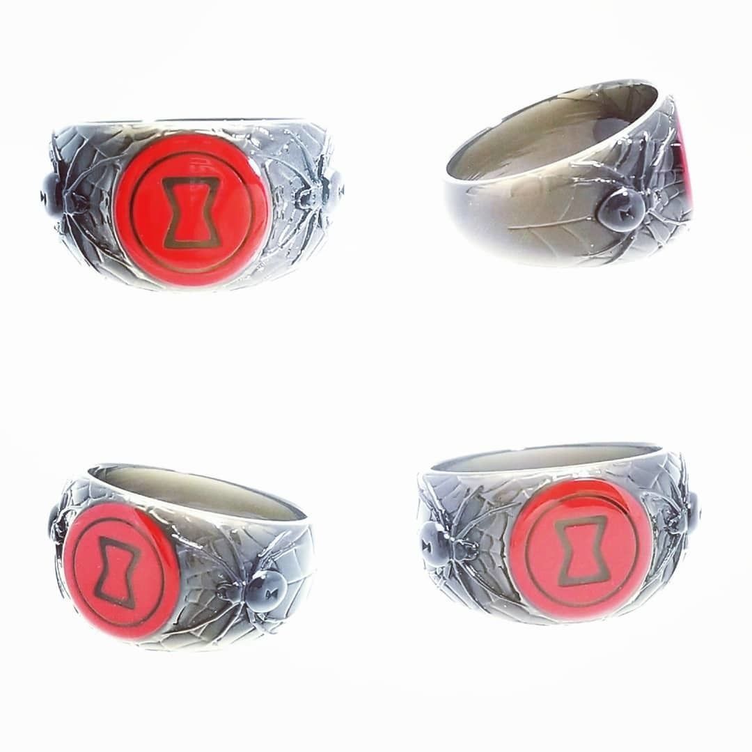 Black Widow Ring 3D print model_11