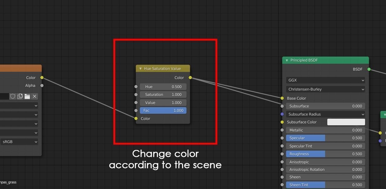 Grass set for landscape Free low-poly 3D model_3