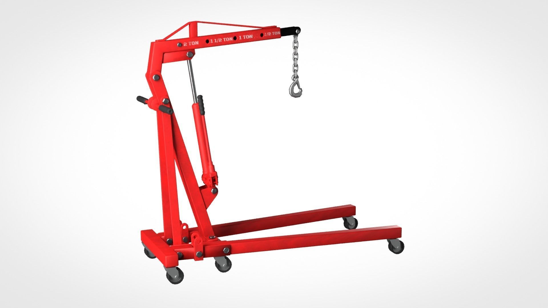 Engine Crane 3D model_6