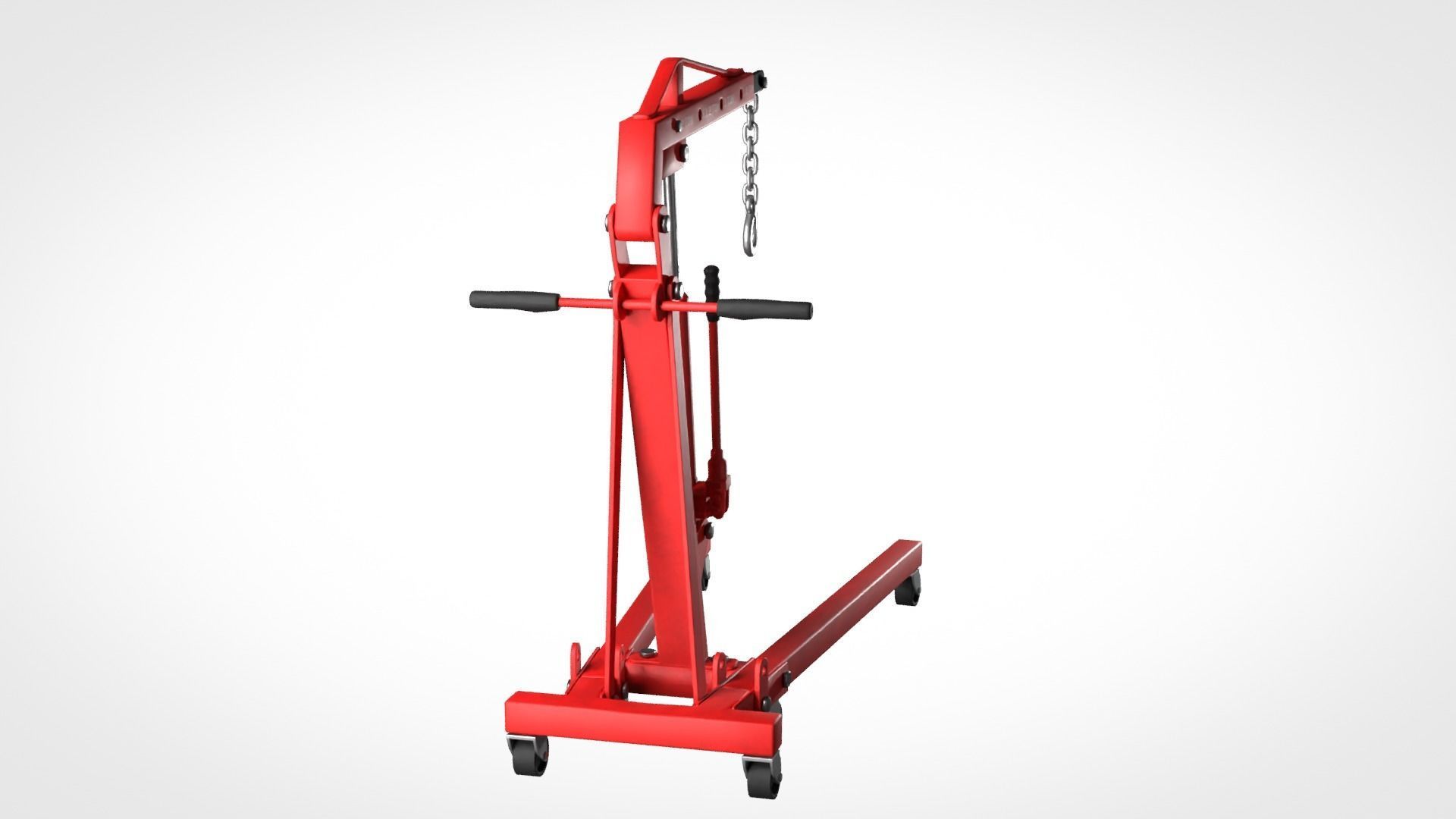 Engine Crane 3D model_5