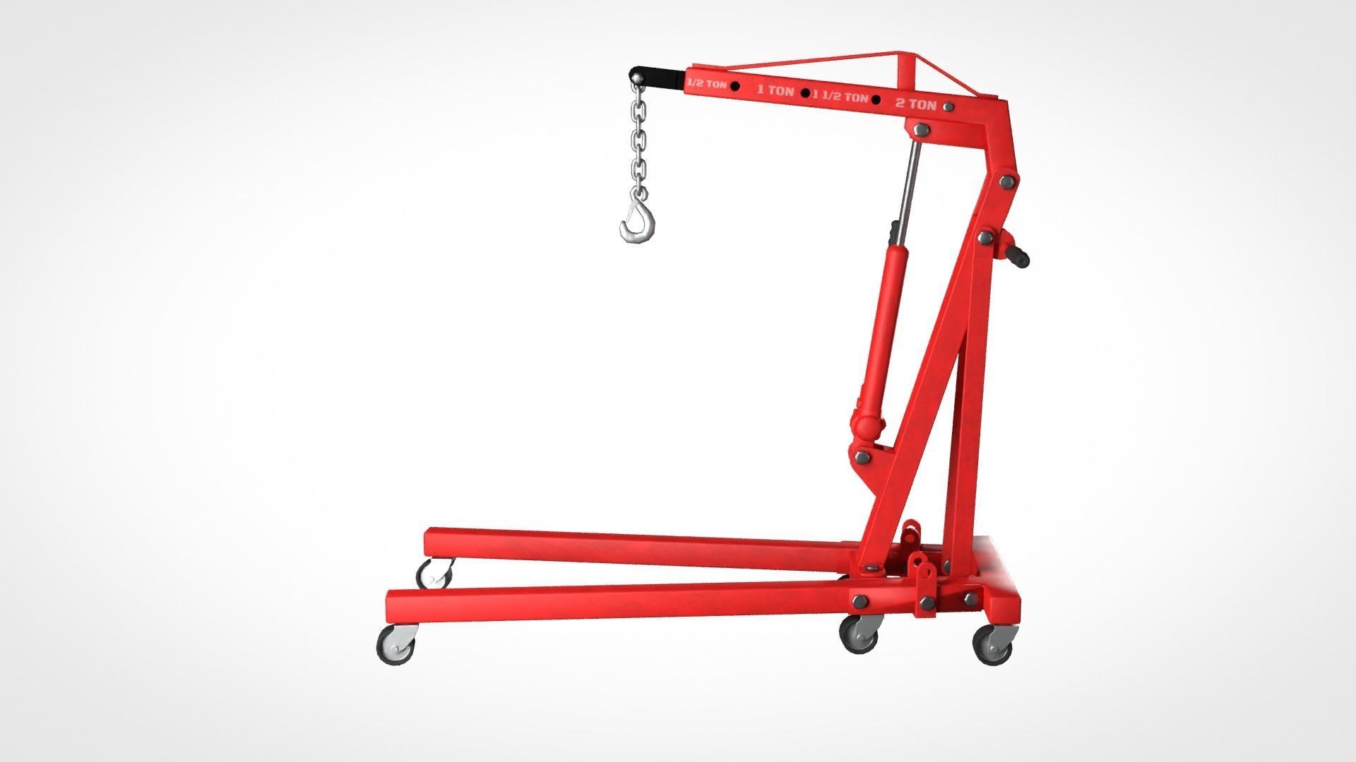 Engine Crane 3D model_3