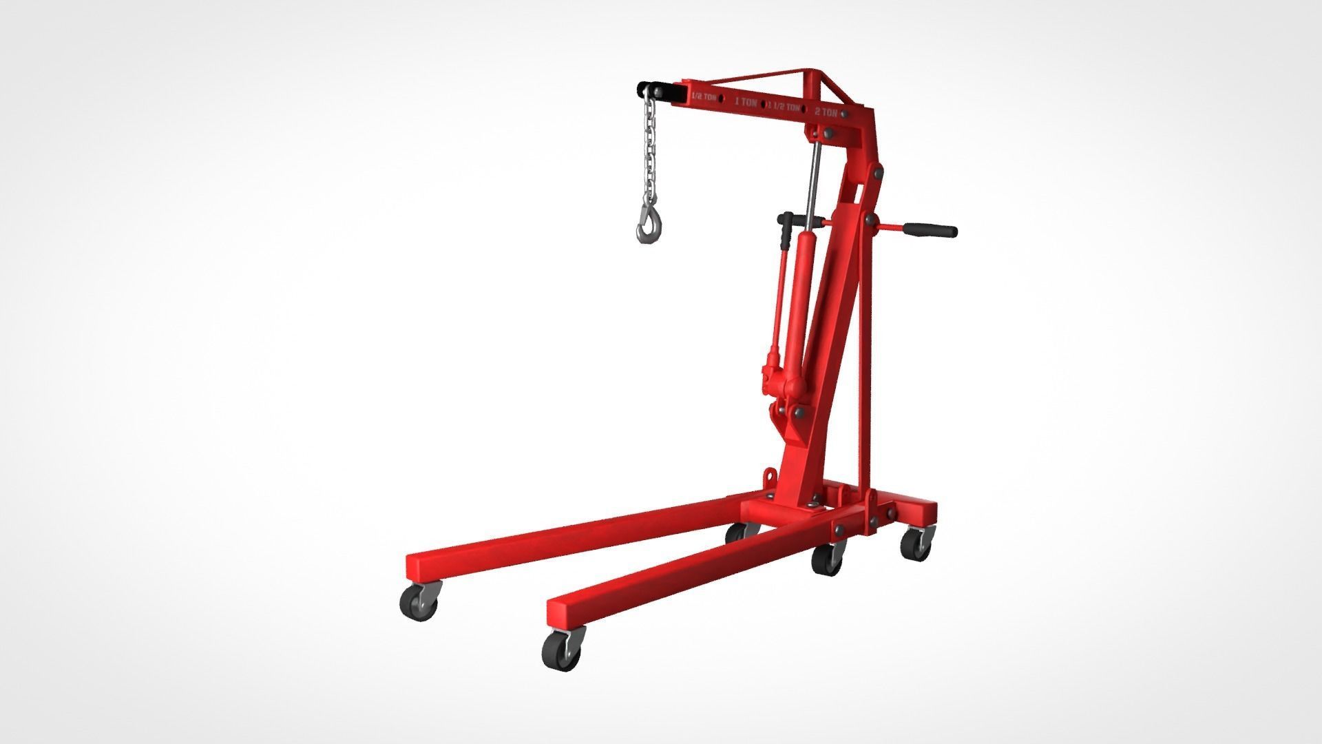 Engine Crane 3D model_7