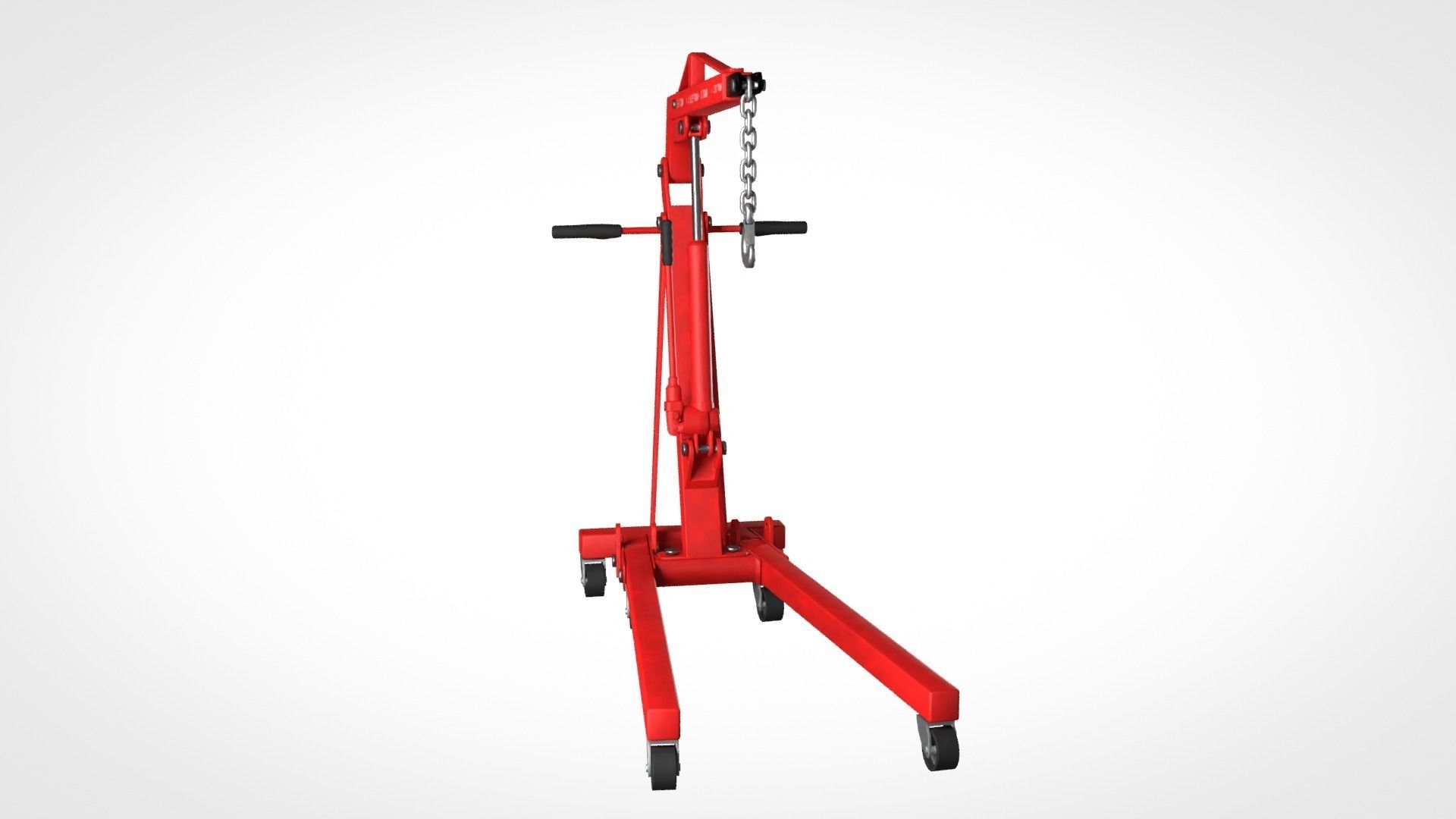 Engine Crane 3D model_1