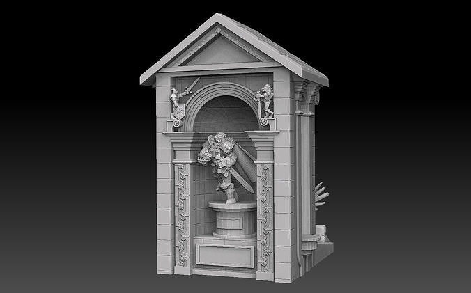 Miniature Display Case 3D print model