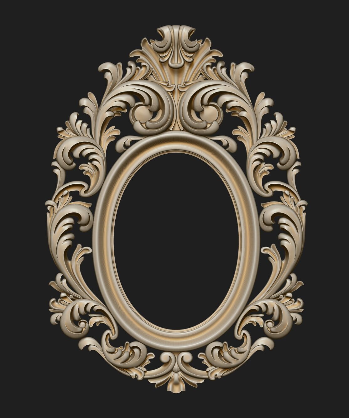 FRAME-MIRROR  013 3D print model_23