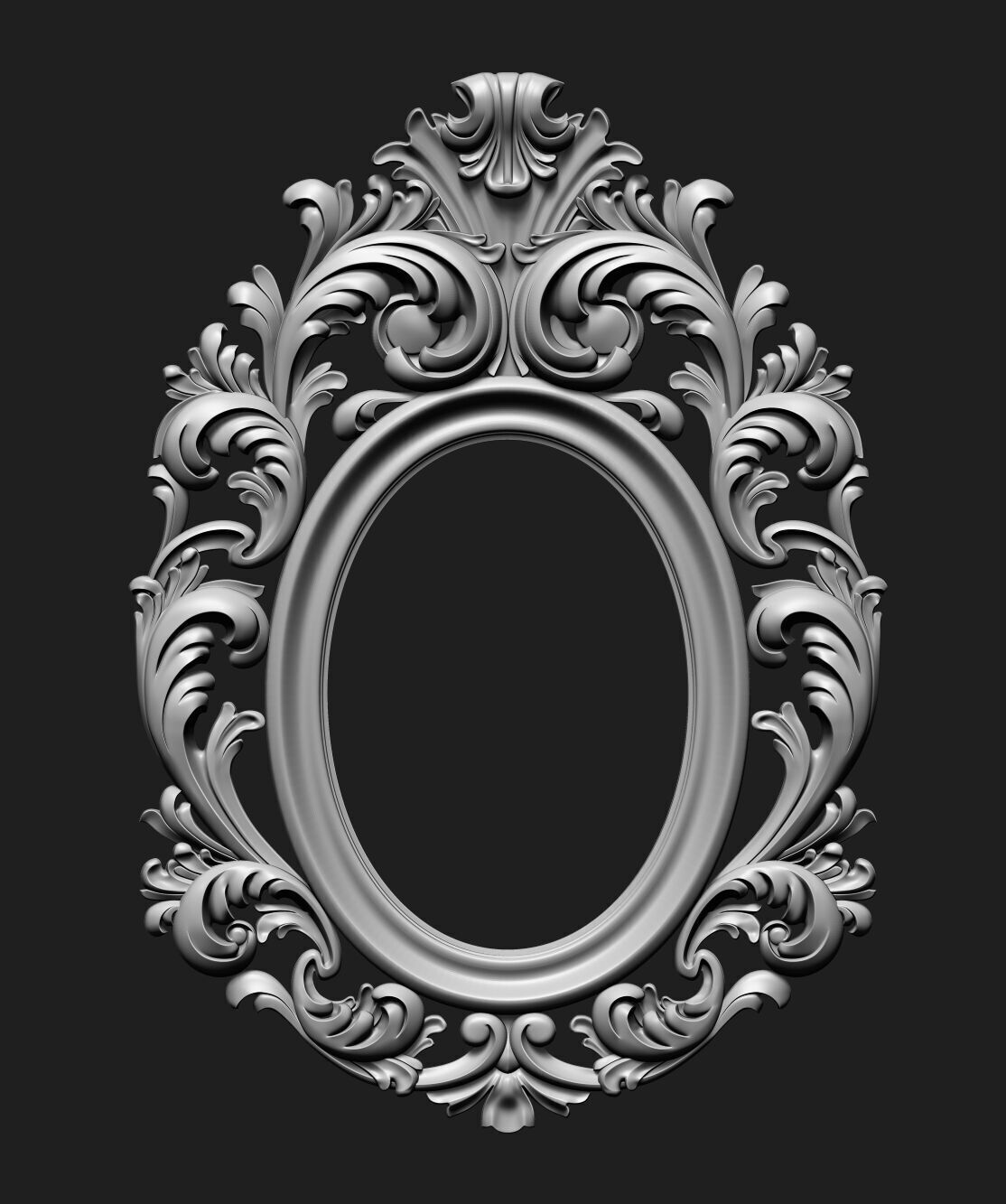 FRAME-MIRROR  013 3D print model_24