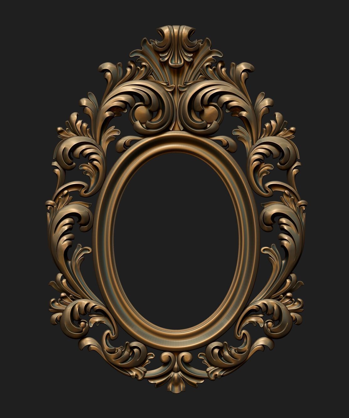 FRAME-MIRROR  013 3D print model_20