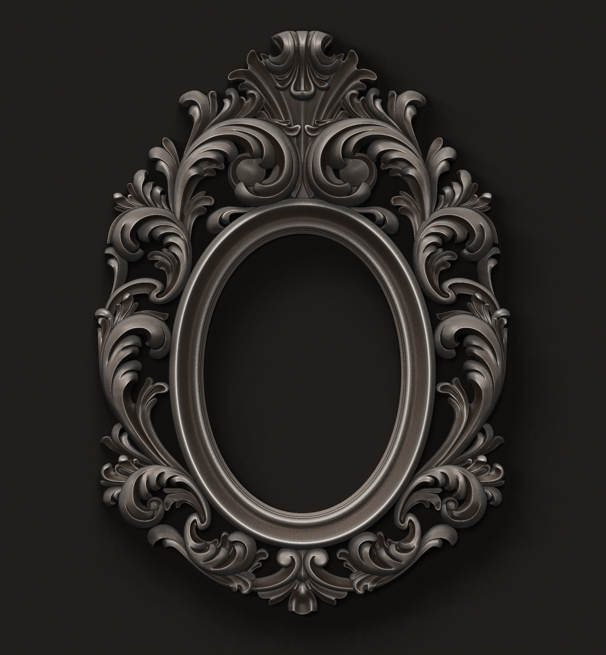 FRAME-MIRROR  013 3D print model_3