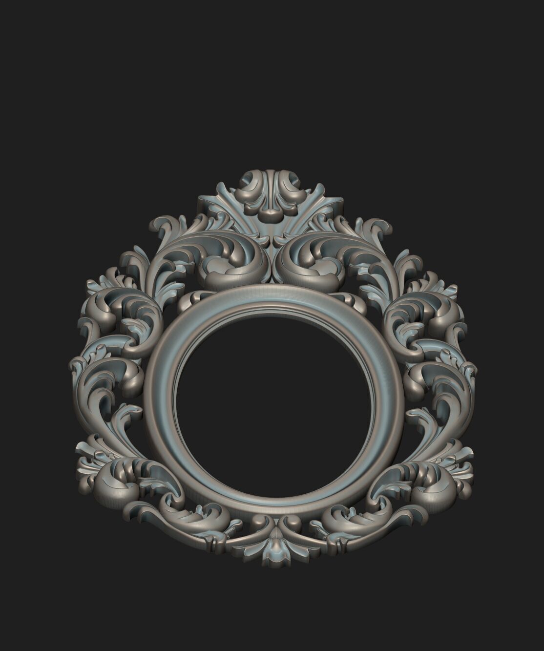 FRAME-MIRROR  013 3D print model_21