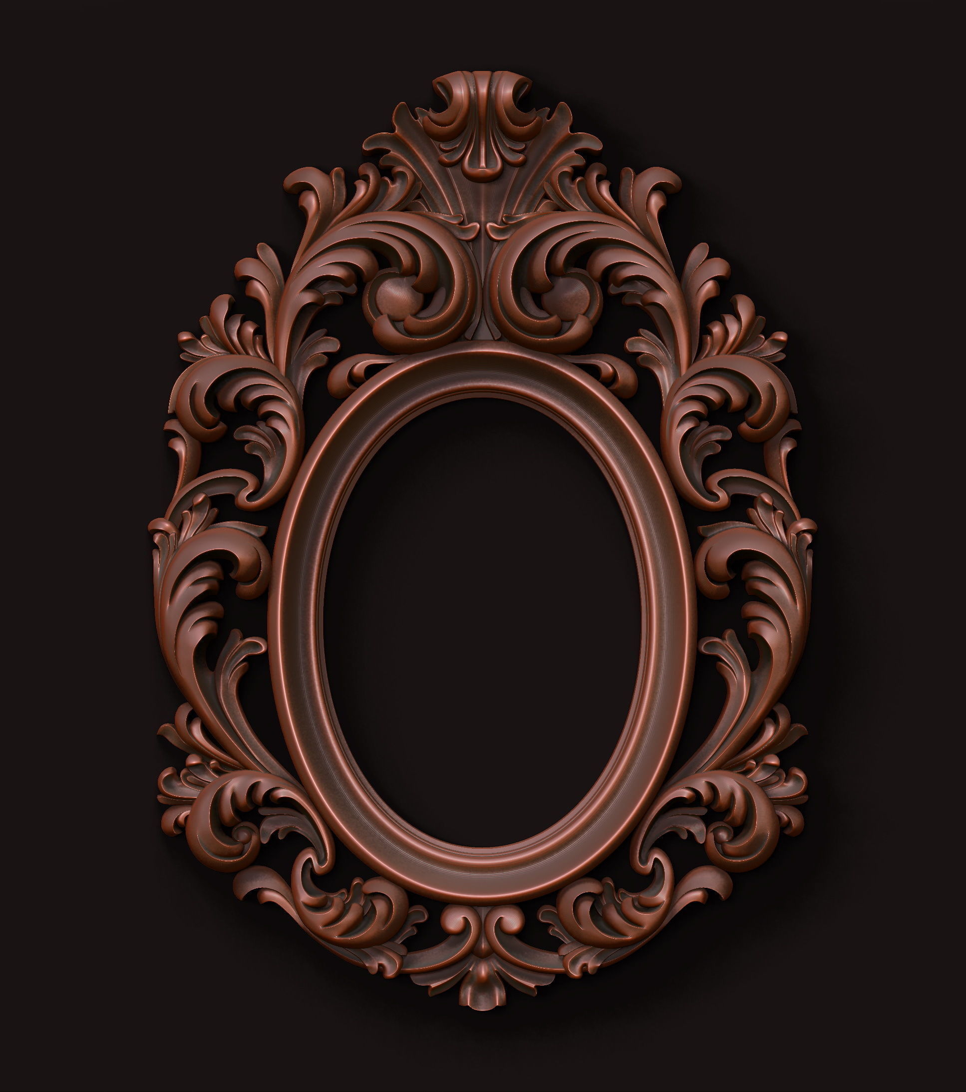 FRAME-MIRROR  013 3D print model_1