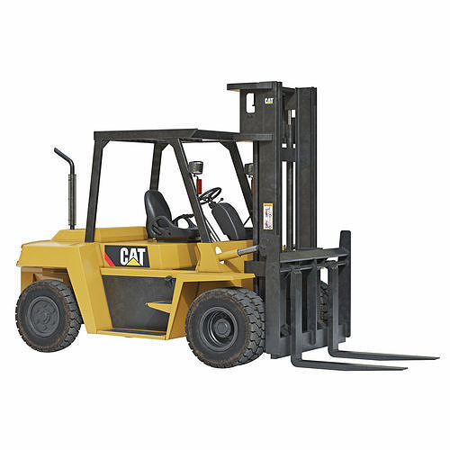 CAT DP70 Forklift 3D model
