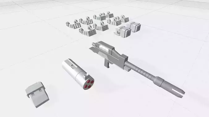 HG Revive RX78 prototype Gundam Conversion Kit  3D print model