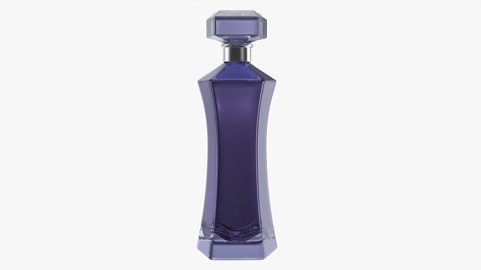 Perfume bottle mockup 09 3D model