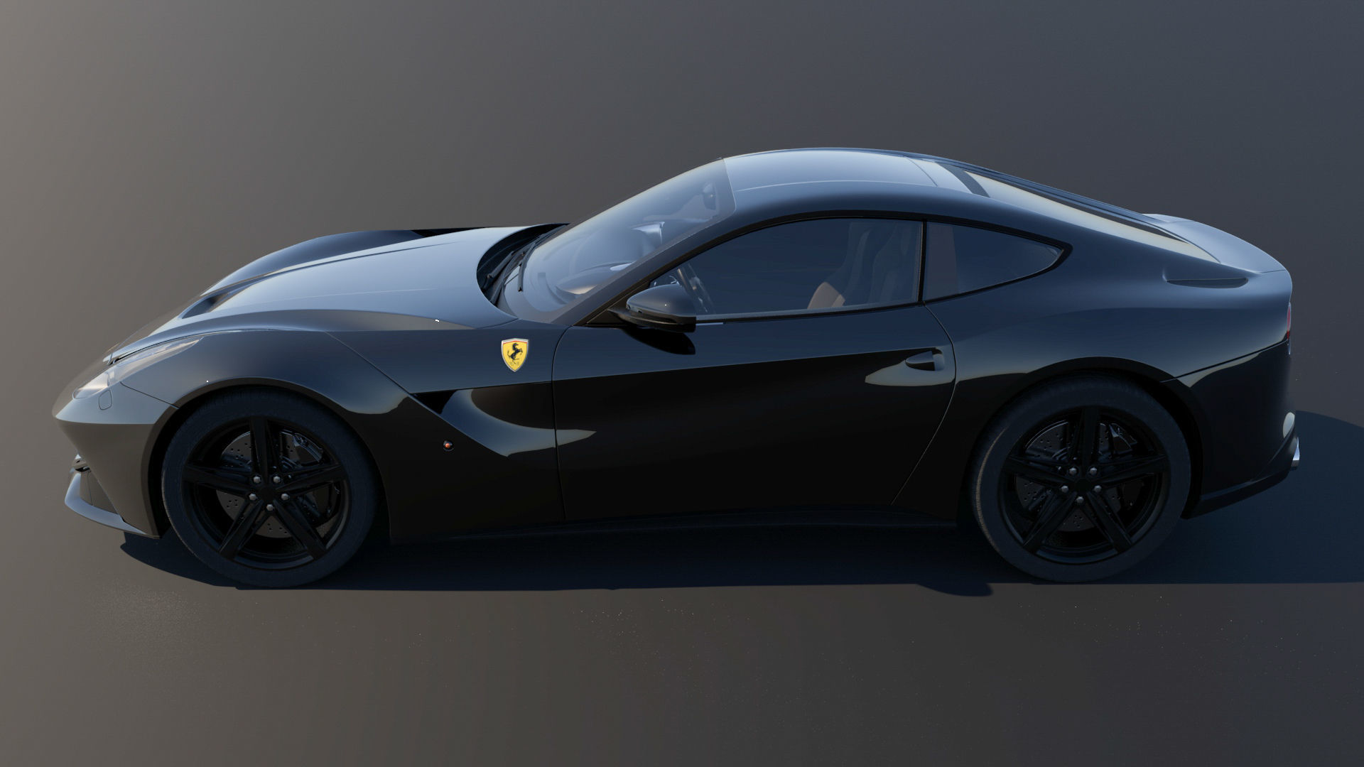 Ferrari sports car 3D model_21