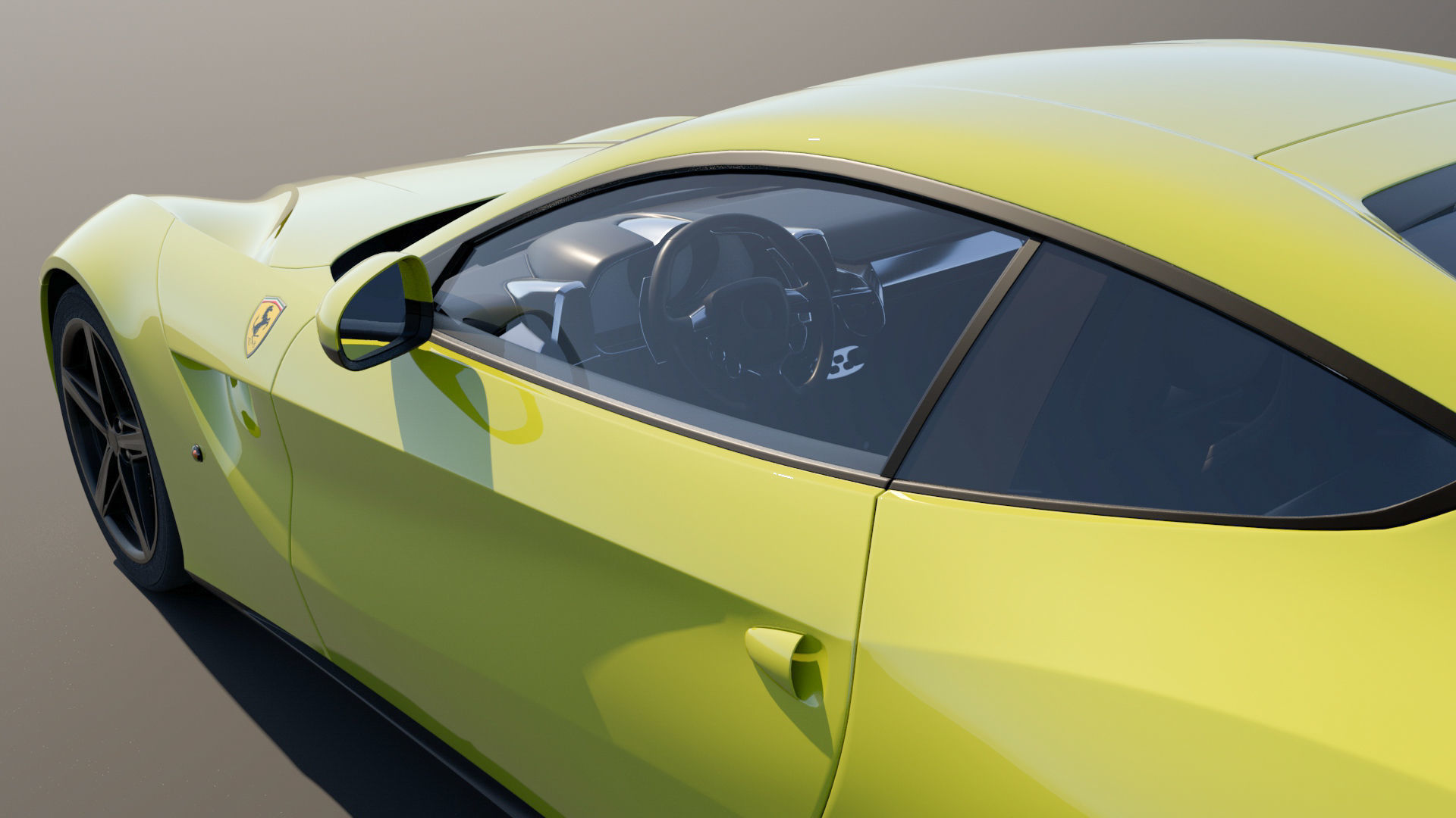 Ferrari sports car 3D model_24