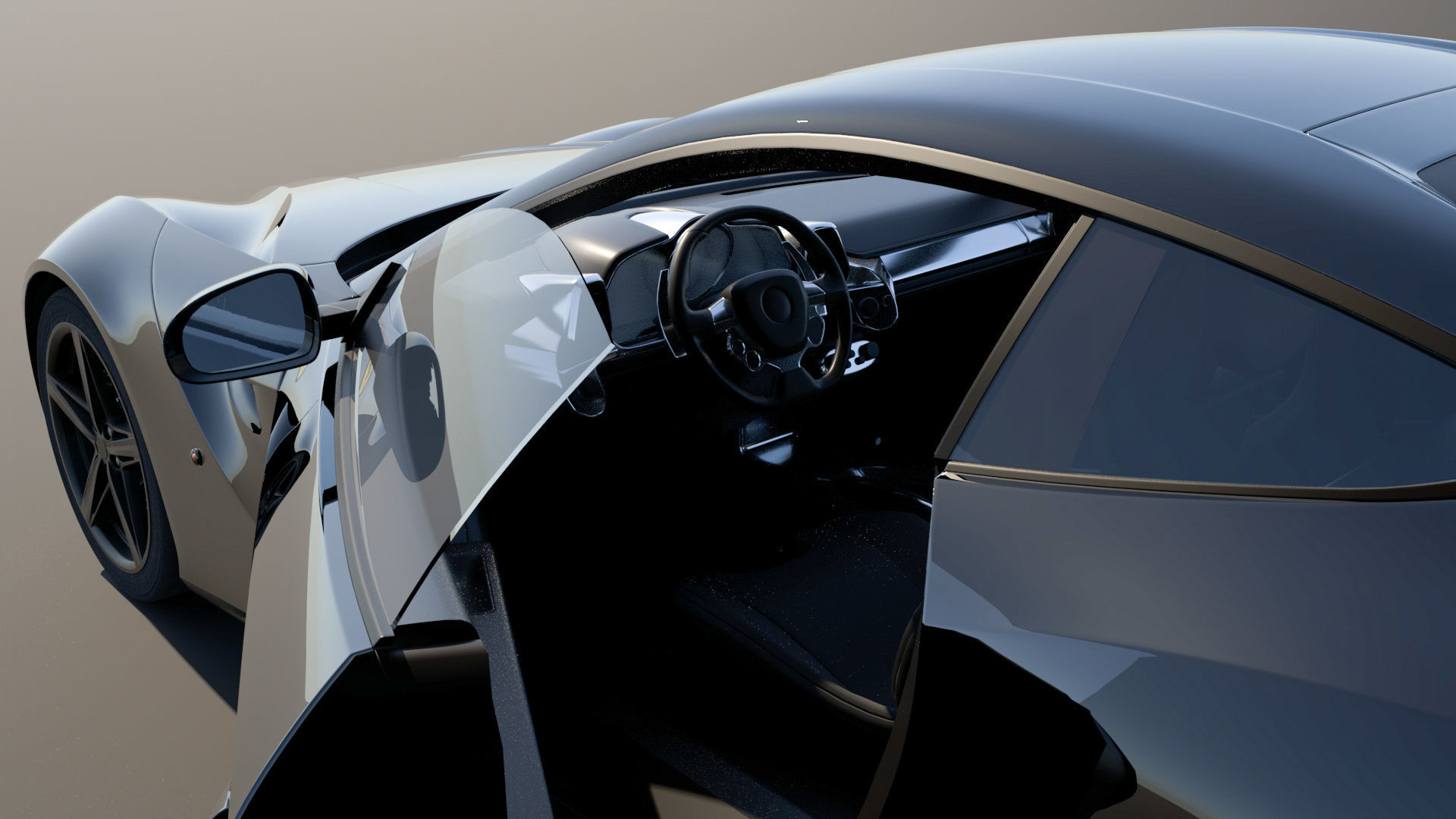 Ferrari sports car 3D model_19