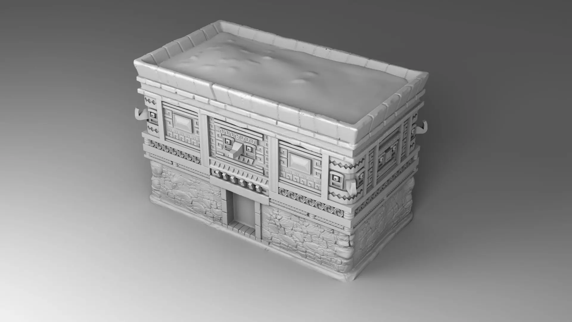 Temple of Maya 3D print model_0