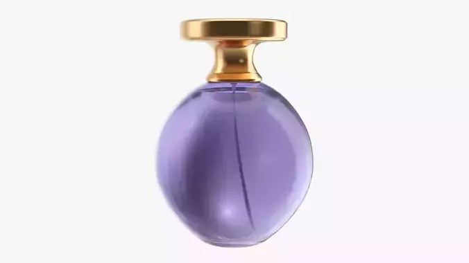 Perfume bottle mockup 10 3D model